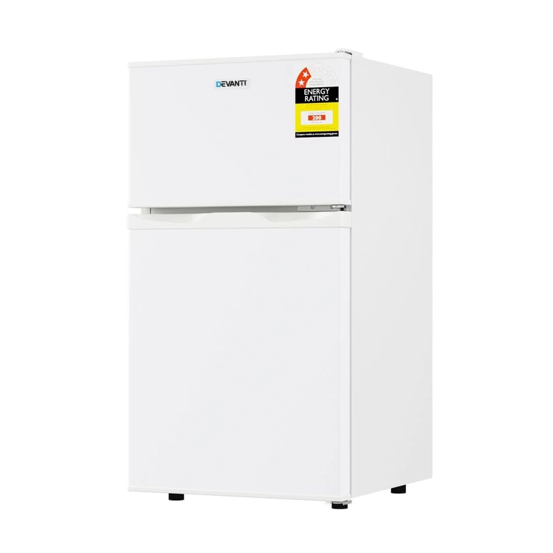 Devanti 85L Bar Fridge Mini Freezer Refrigerator - White
