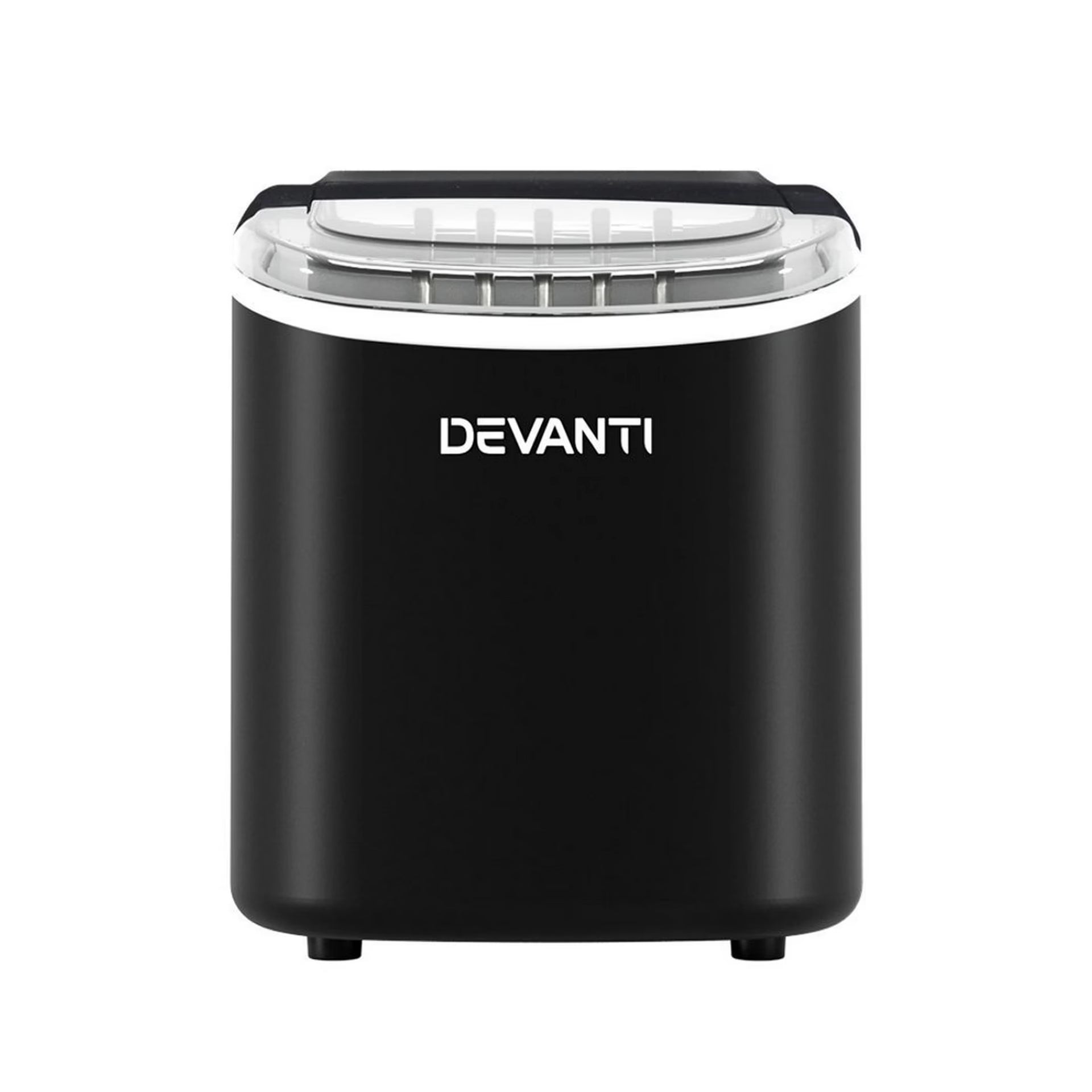 Devanti 12kg Ice Maker Machine w/Self Cleaning - Black
