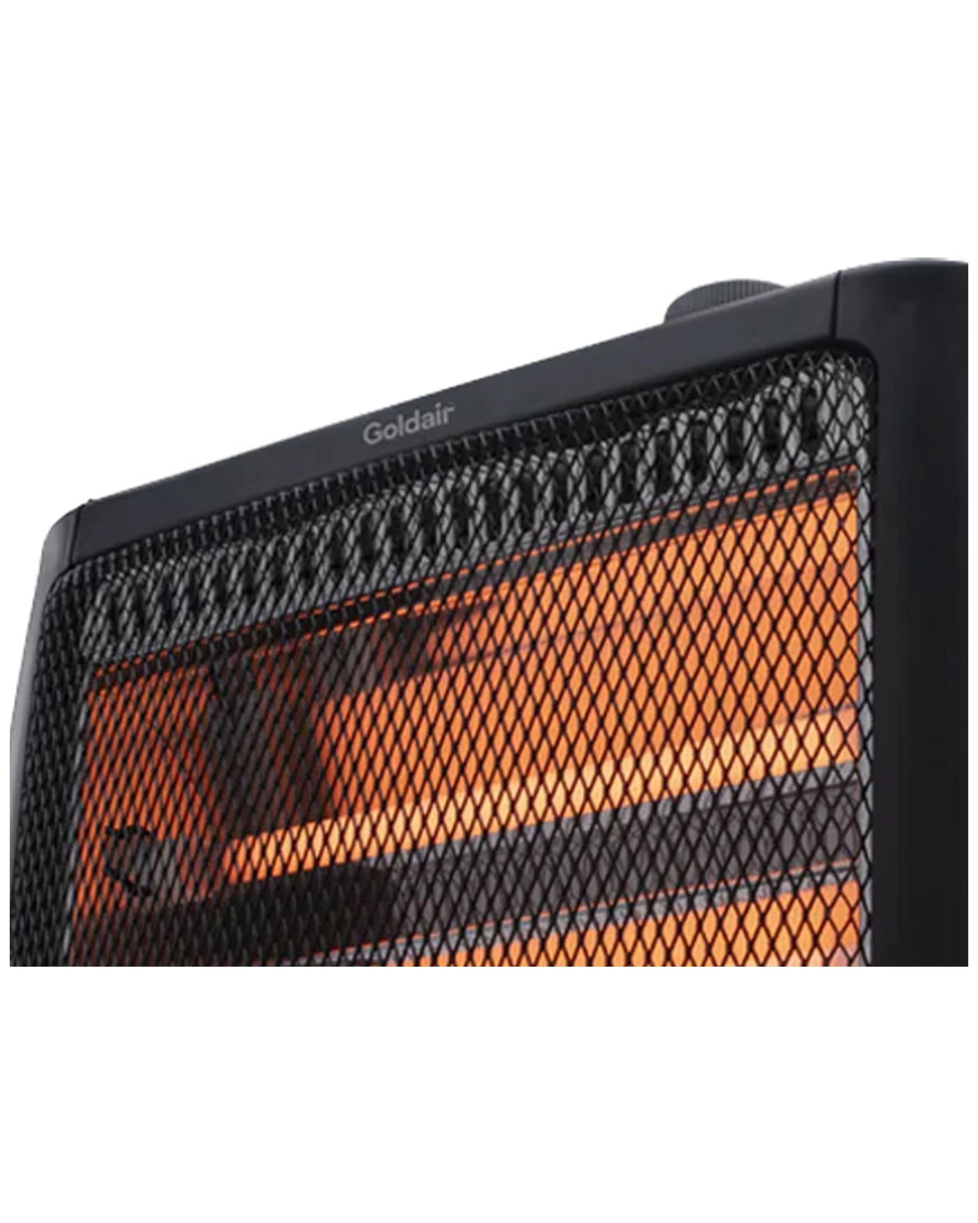 Goldair 35cm Select 2 Bar 800w Radiant Heater Home/room/lounge Heating - Charcoal