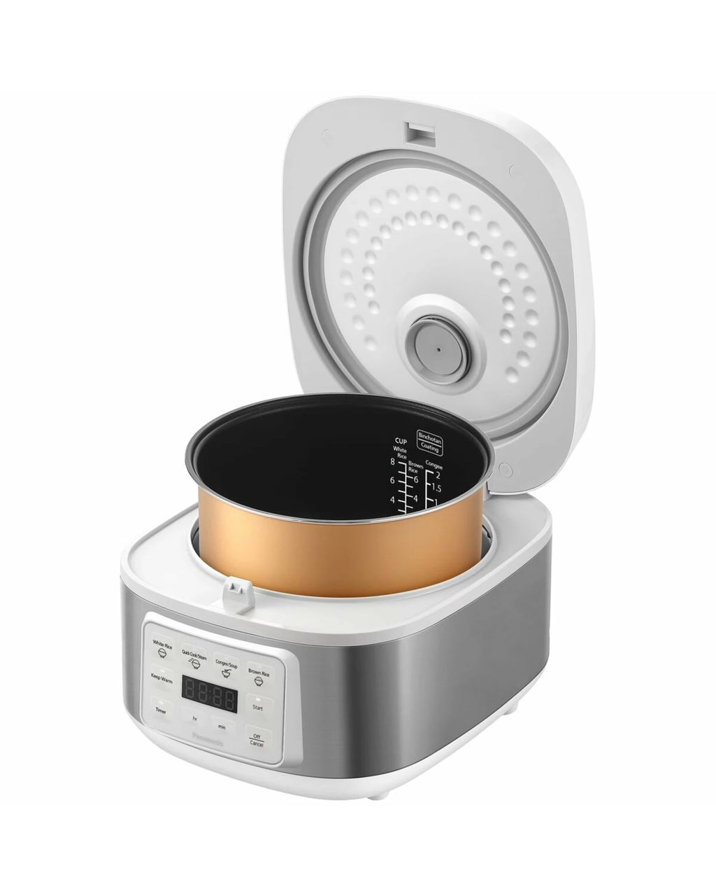 Panasonic 8 Cup Rice Cooker - White