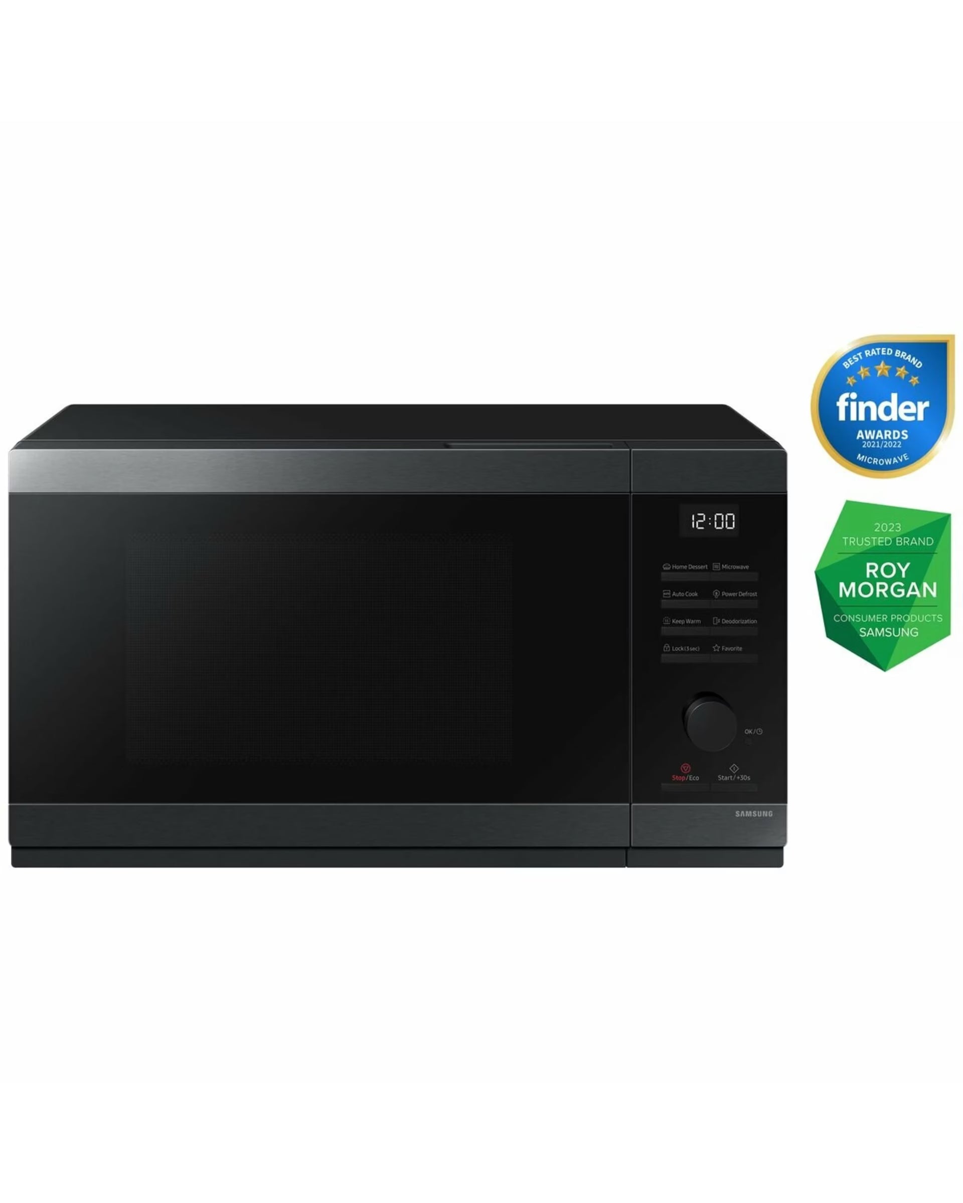 Samsung 32L 1000W Dark Stainless Steel Microwave