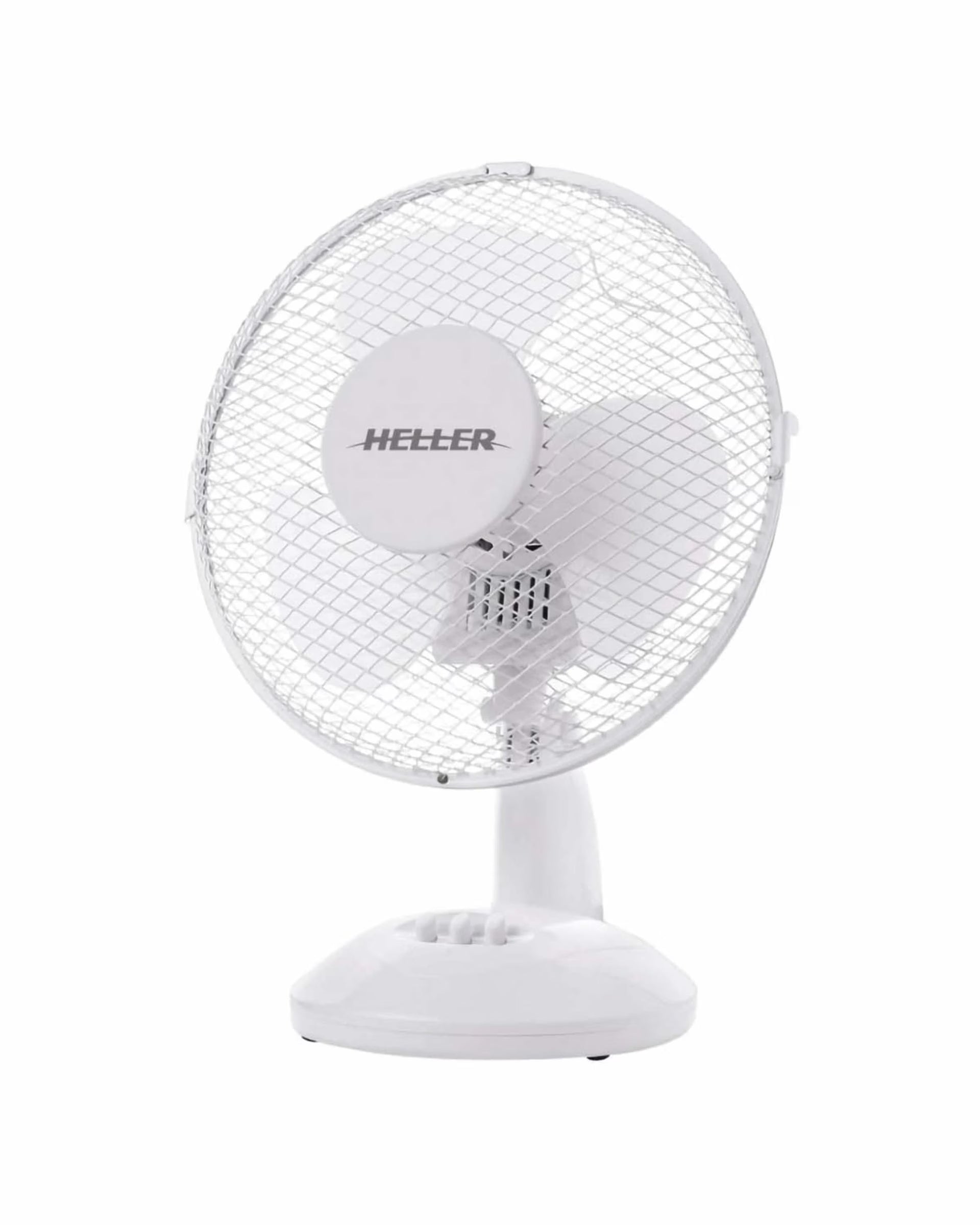Heller 23cm Desk Fan - White
