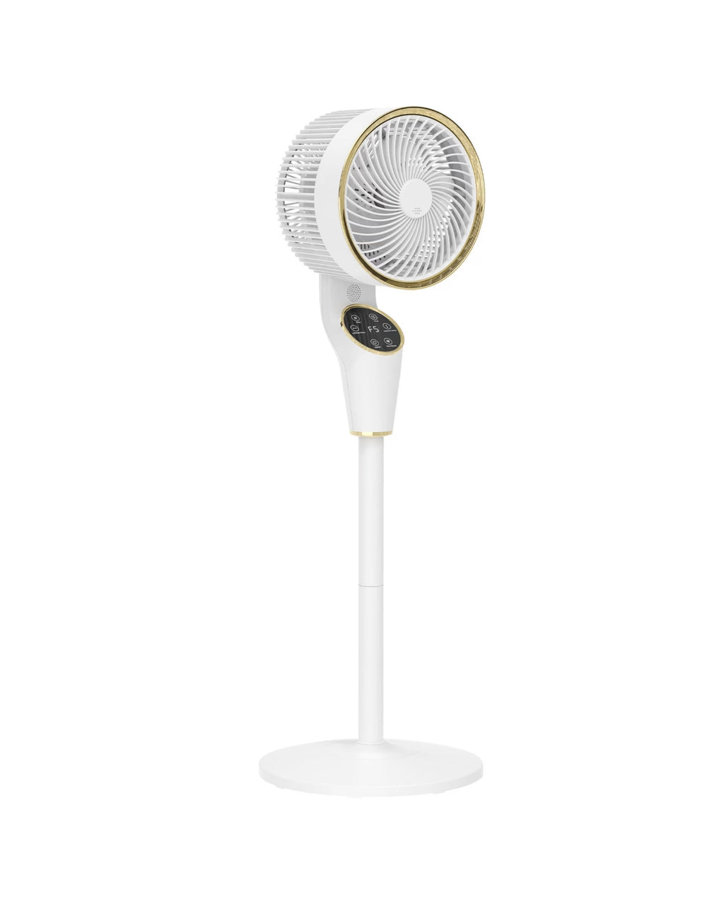 Advwin Pedestal Fan, 97cm Air Circulator Fan for Whole Room, 8-Speed 3-Mode,Remote,Adjustable Height