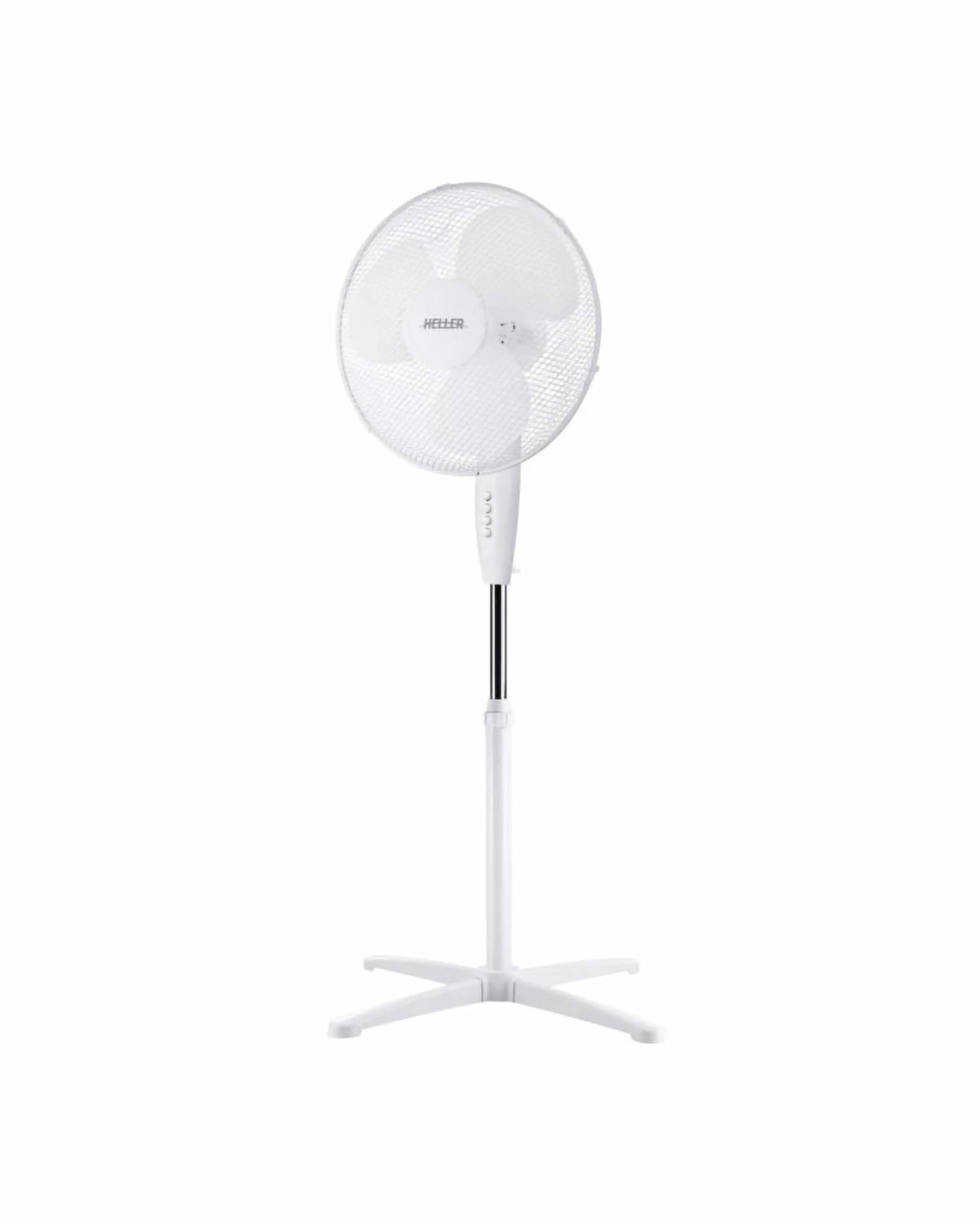 Heller 40cm Pedestal Fan - White
