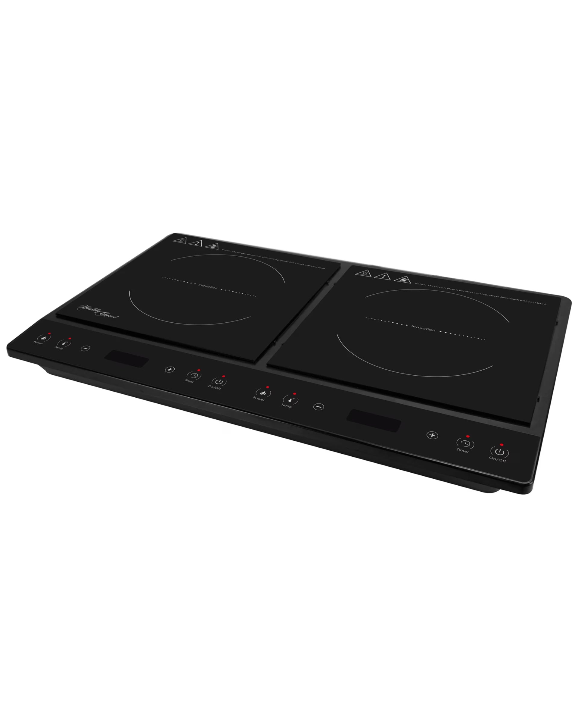 Healthy Choice Double Induction Cooker w/ 2 Plates, 240C, 1000- 1400W