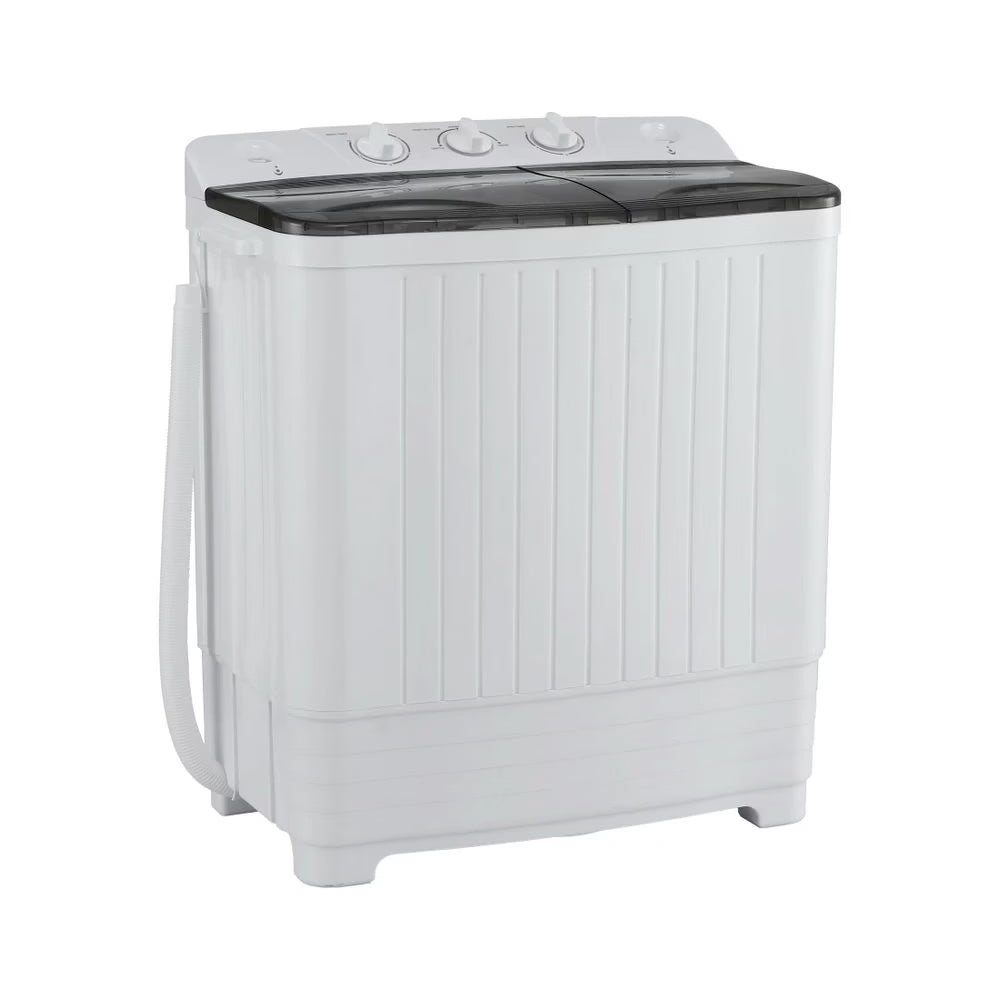 Devanti Portable Washing Machine Twin Tub - Grey