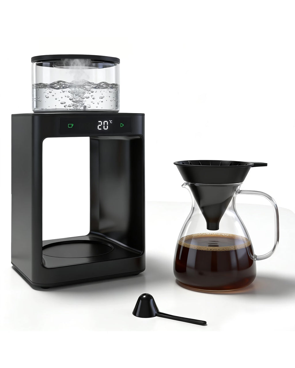 Advwin 8 Cup Drip Coffee Maker - Black
