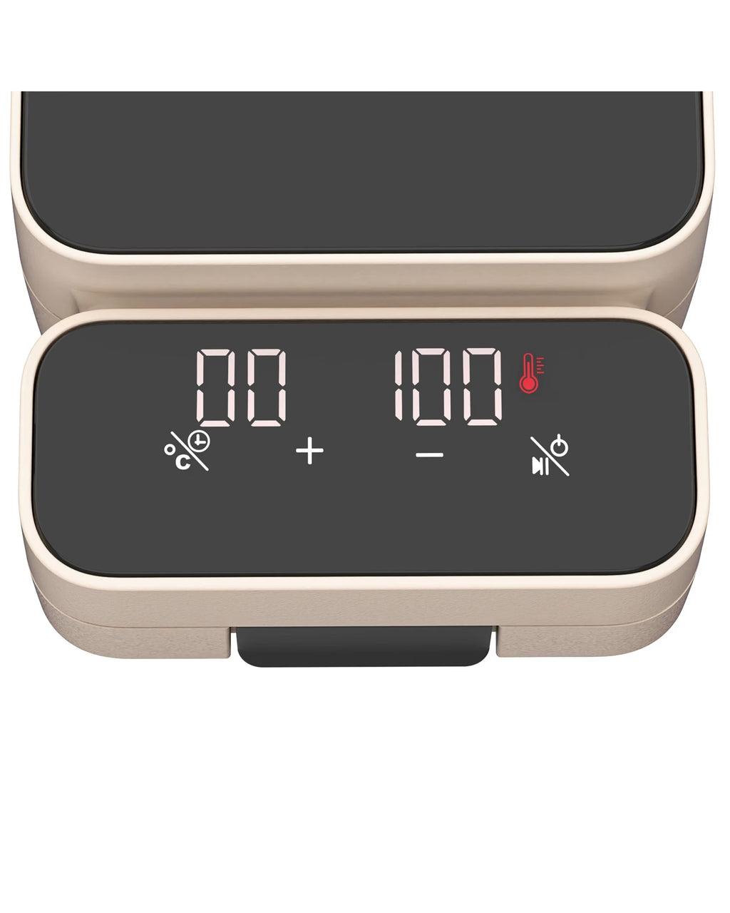 Advwin Waffle Maker with 10 Detachable Plates - Beige
