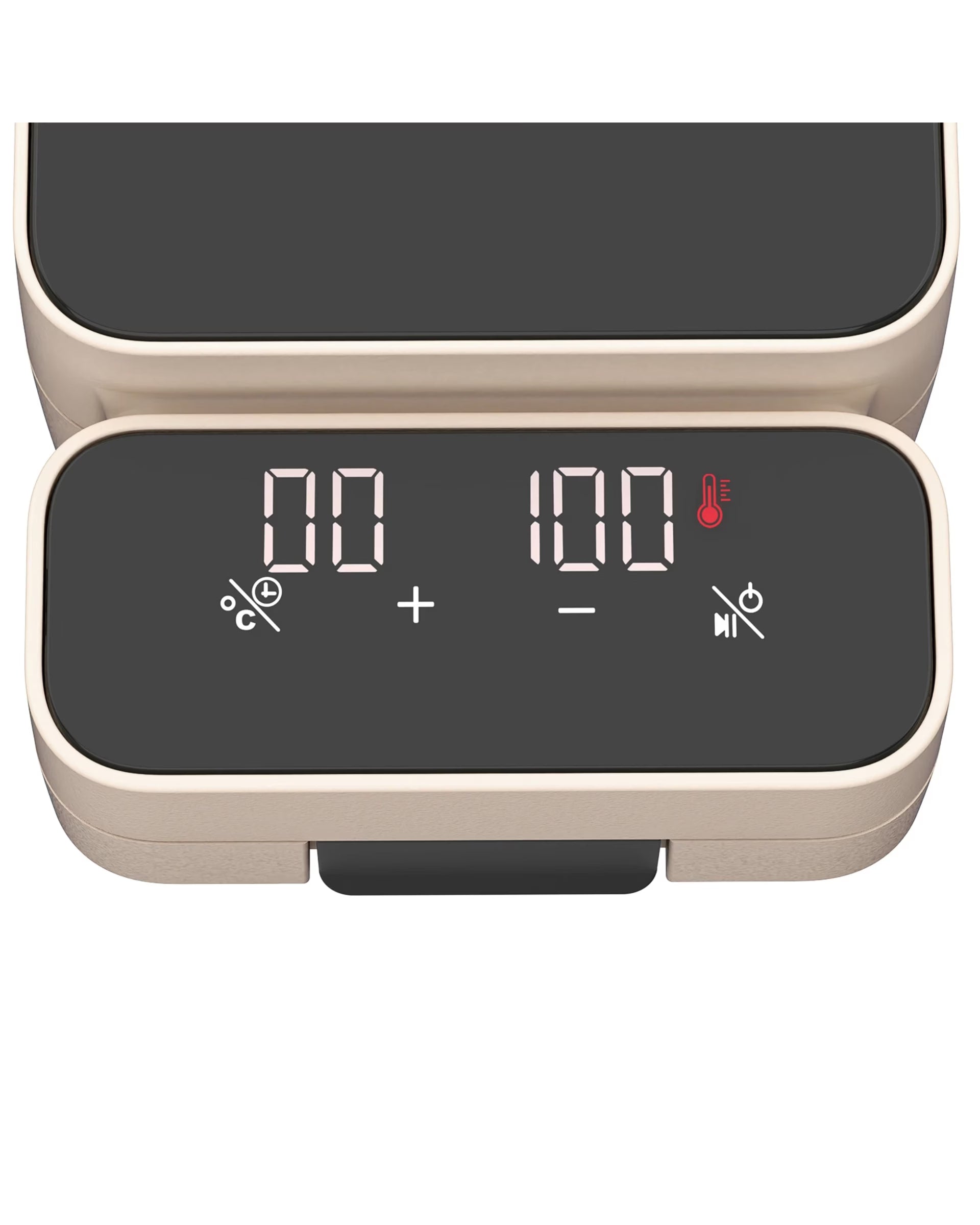 Advwin Waffle Maker with 10 Detachable Plates - Beige