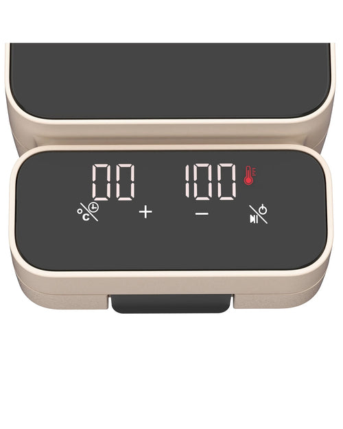 Advwin Waffle Maker with 10 Detachable Plates - Beige