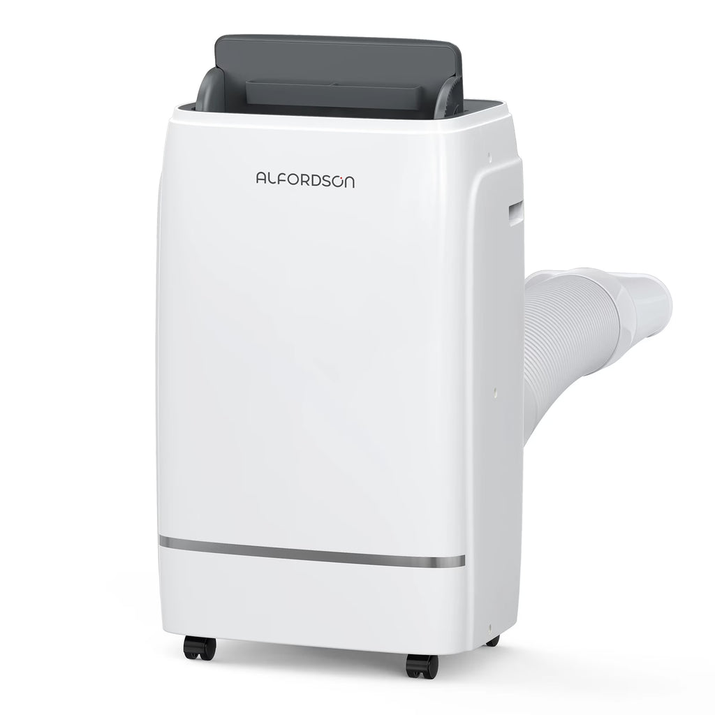 Alfordson Portable Air Conditioner 12000BTU Dehumidifier Fan WiFi Remote - White