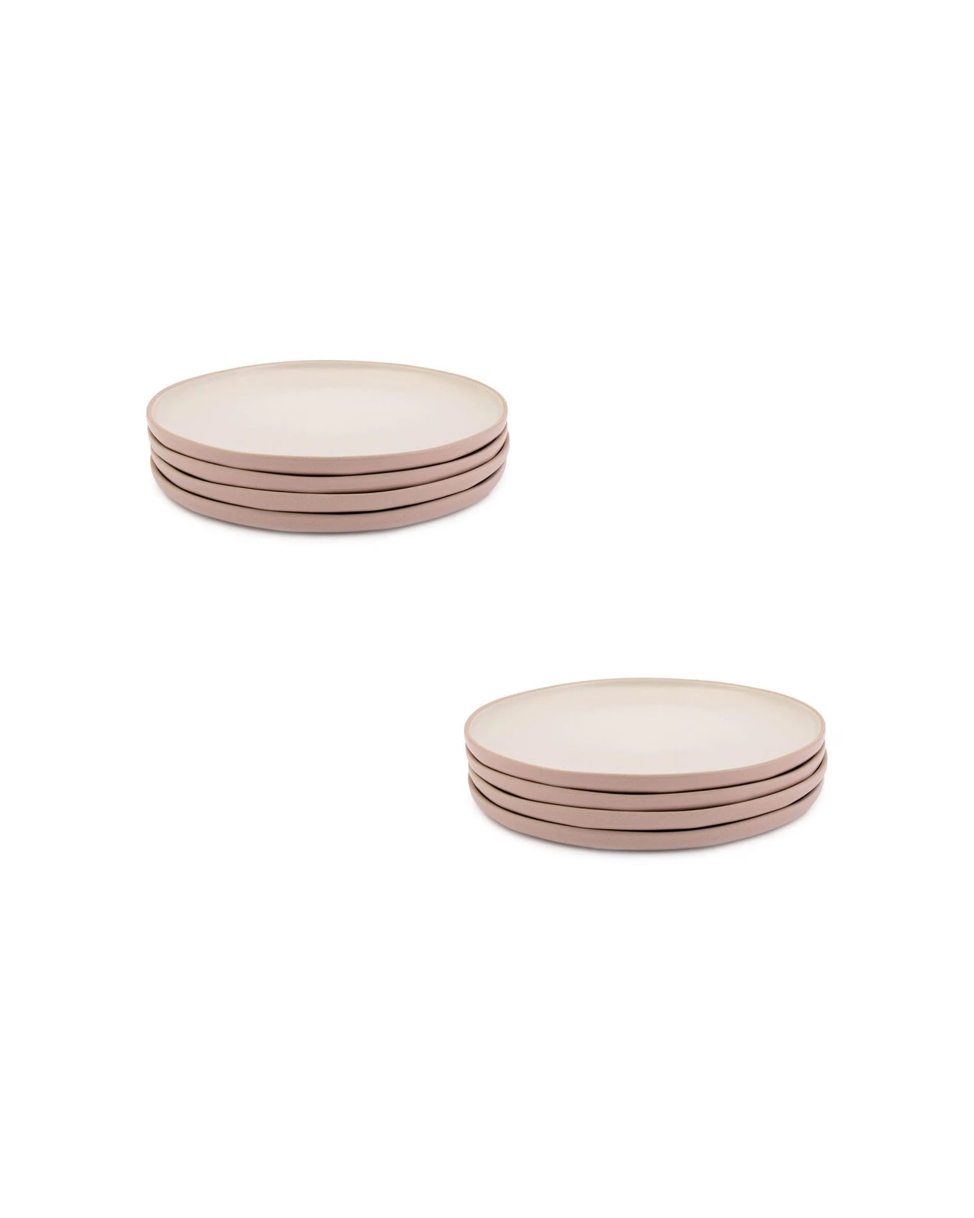Jamie Oliver 8pc Big Love Little Stonewear Serving Plates Set 27cm - Pink