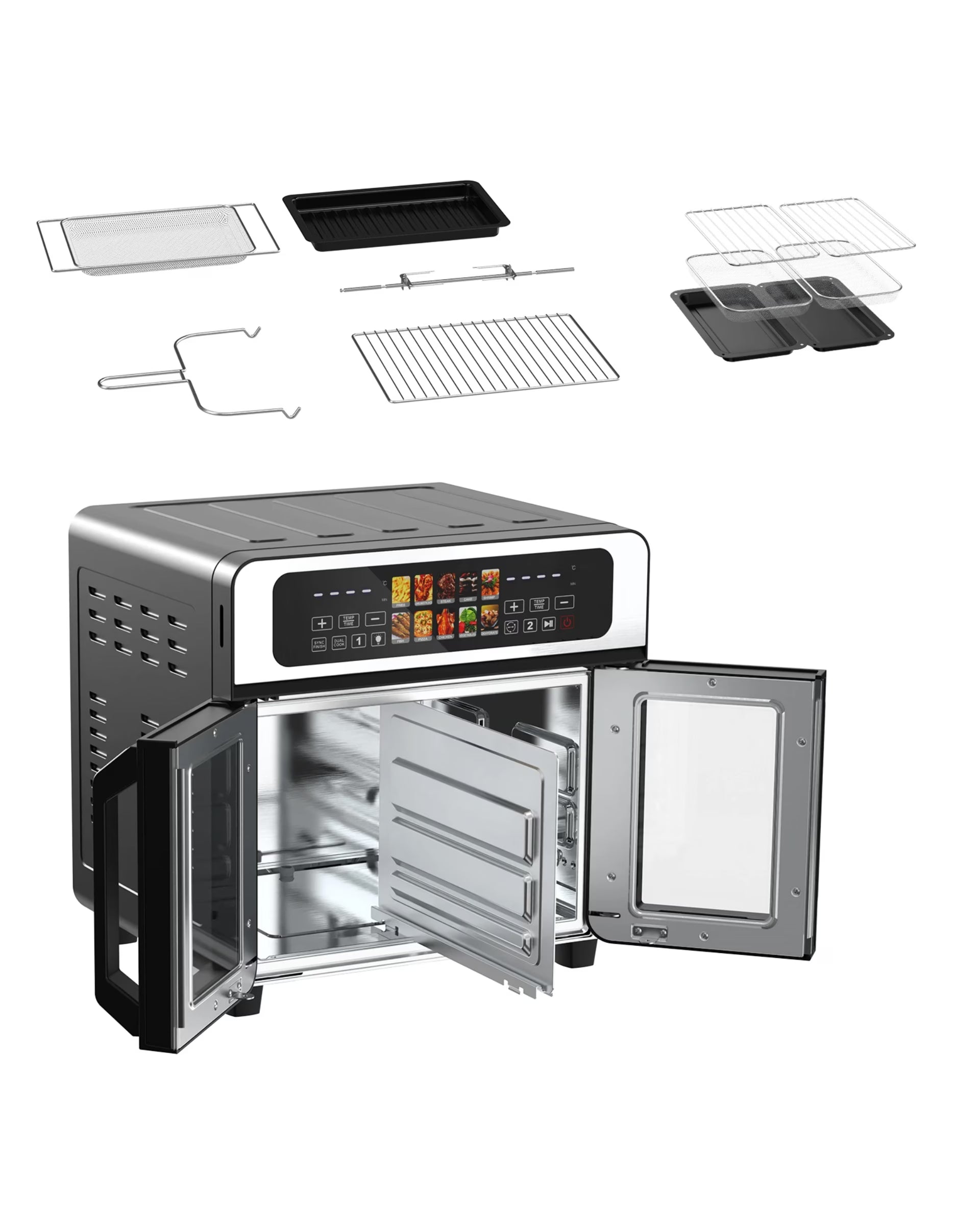 Advwin 26L Air Fryer Oven 2200W with 15 Preset - Black