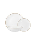 Maxwell And Williams 12pc Porcelain Dinner Set Coupe - White