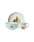 Maxwell & Williams 3pc Clover & Cottontail Children's Bunny Porcelain Dinner Set - Multi