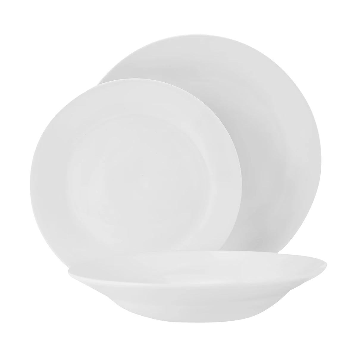White 12 Piece Dinner Set
