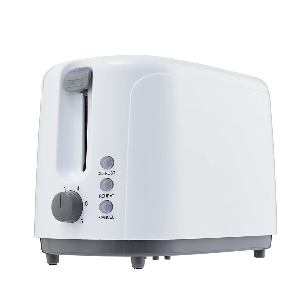 2 Slice Toaster - White