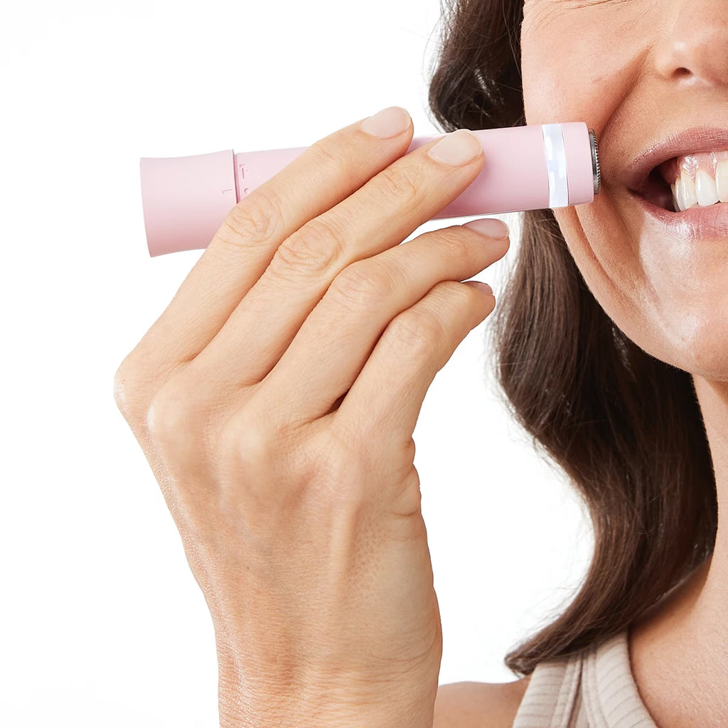 Mini Facial Hair Trimmer - Pink