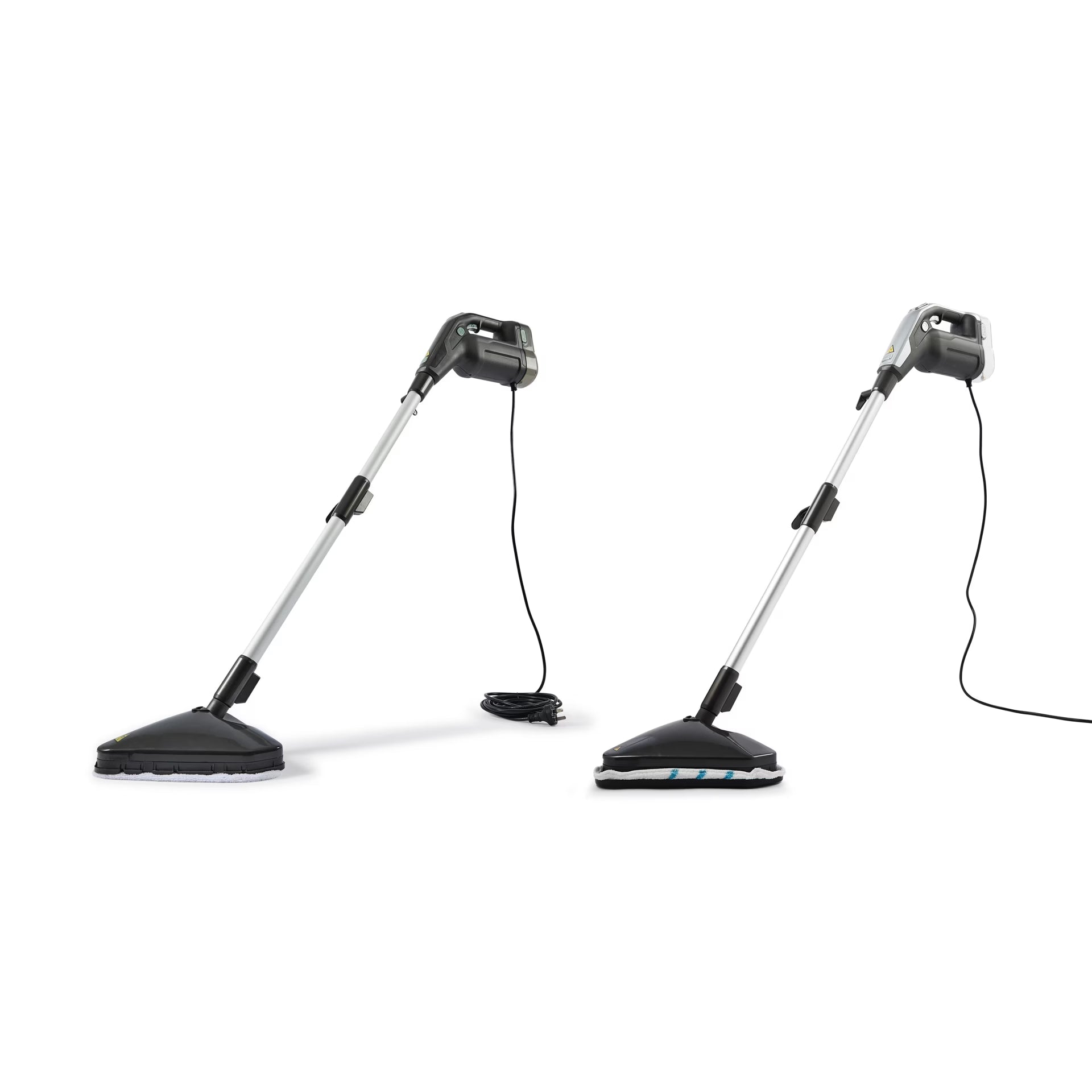 2-in-1 Floor & Hand Steamer - Grey and Black