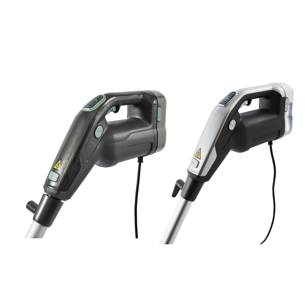 2-in-1 Floor & Hand Steamer - Grey and Black