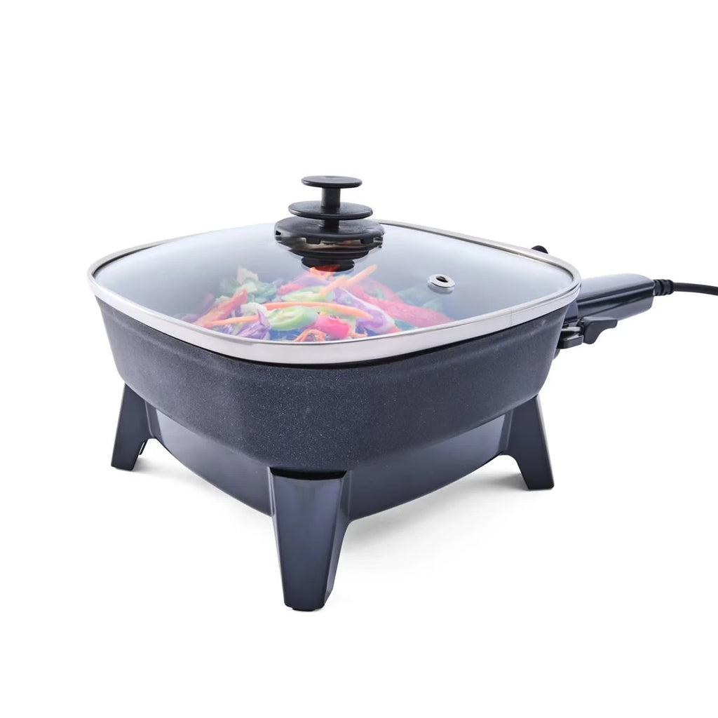 Mini Electric Frypan - Black