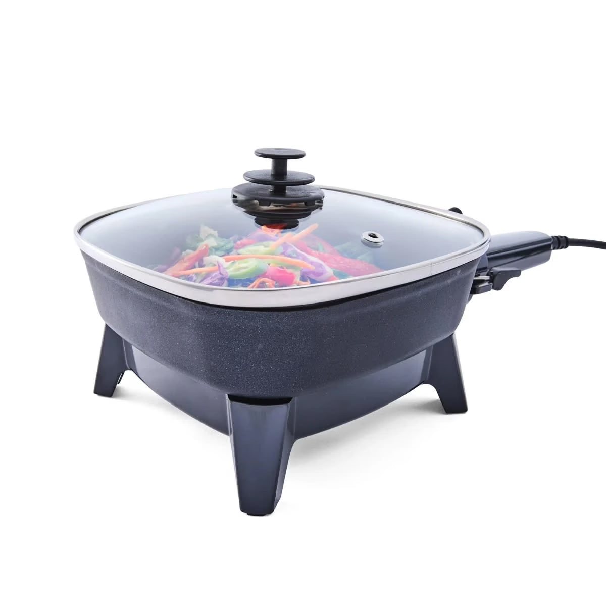 Mini Electric Frypan - Black