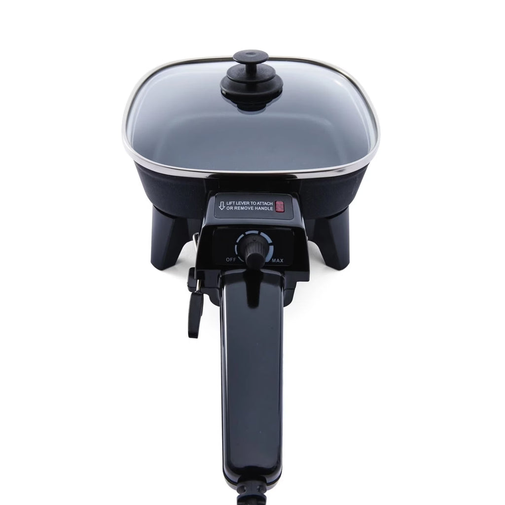 Mini Electric Frypan - Black