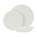 Rim Embossed 12 Piece Dinner Set