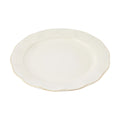 White Petal Dinner Plate