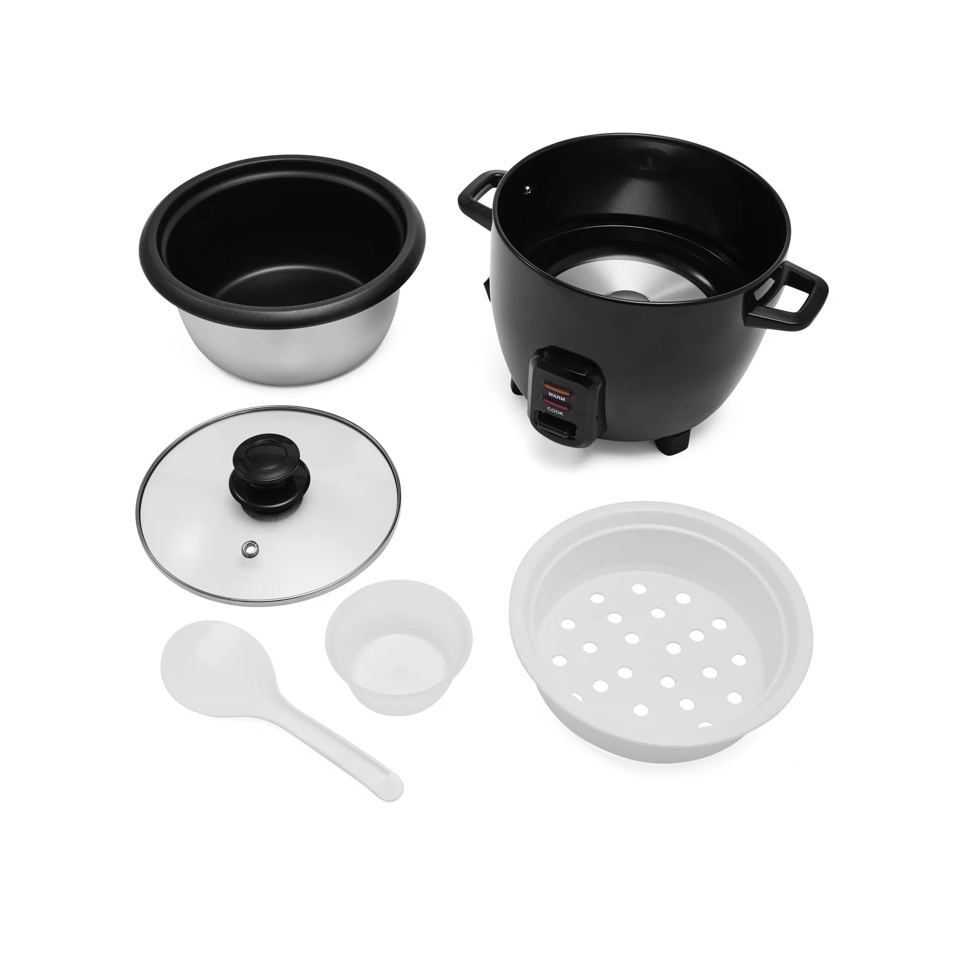 5 Cup Rice Cooker - Black