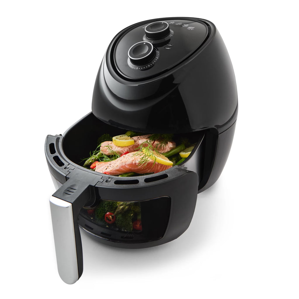 7L Window Air Fryer - Black