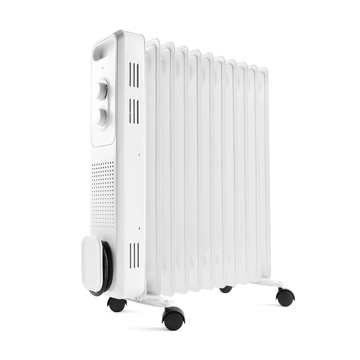 11 Fin Oil Heater - Grey