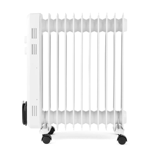 11 Fin Oil Heater - Grey