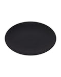 Matte Black Dinner Plate