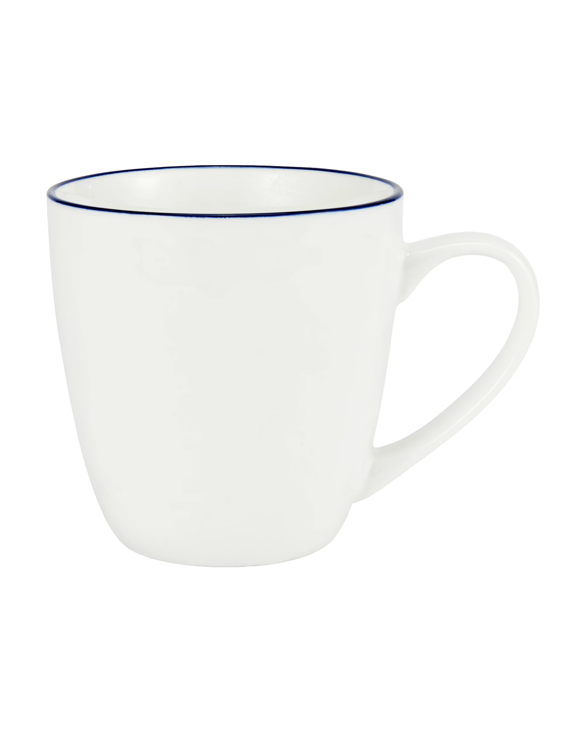White Bistro Mug