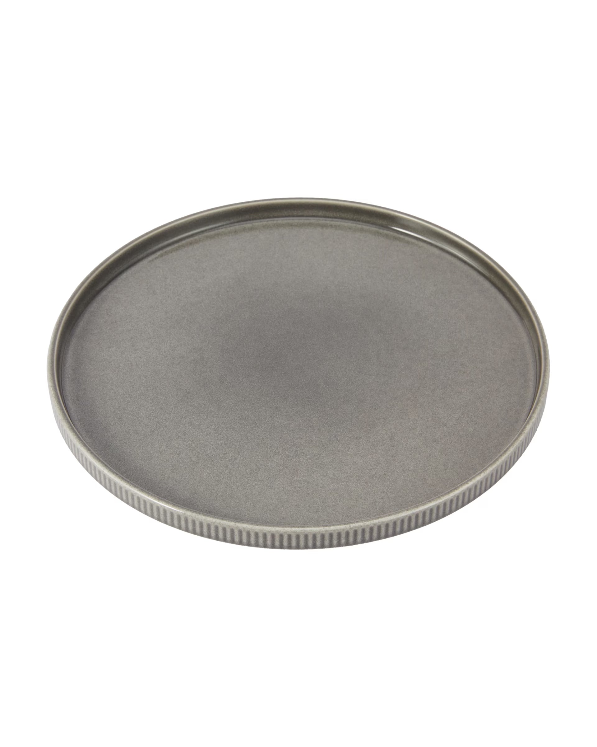 Grey Mercer Dinner Plate
