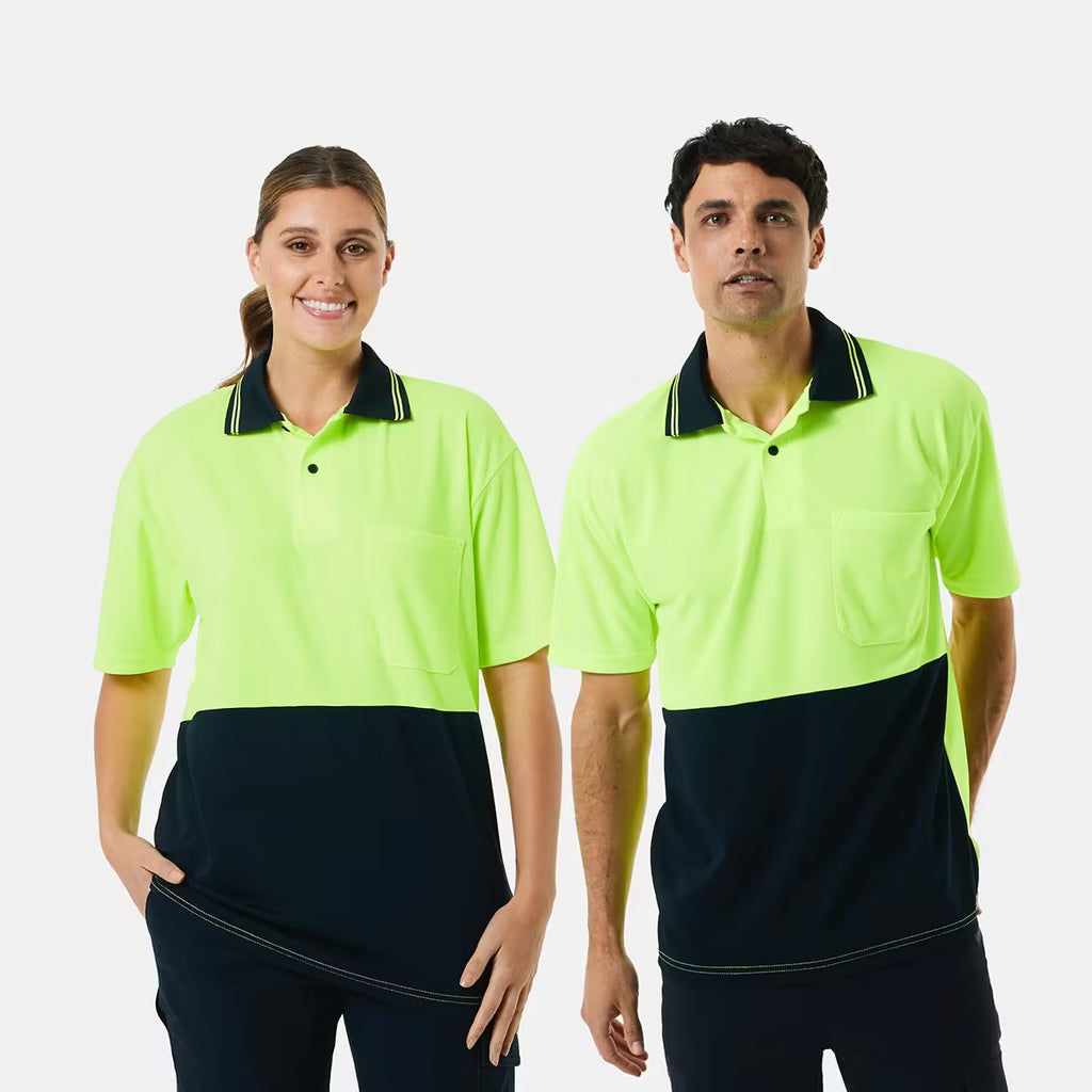 Workwear Hi-Visibility Short Sleeve Polo Shirt