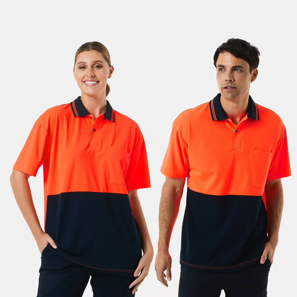 Workwear Hi-Visibility Short Sleeve Polo Shirt