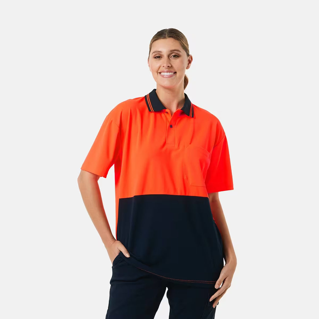 Workwear Hi-Visibility Short Sleeve Polo Shirt
