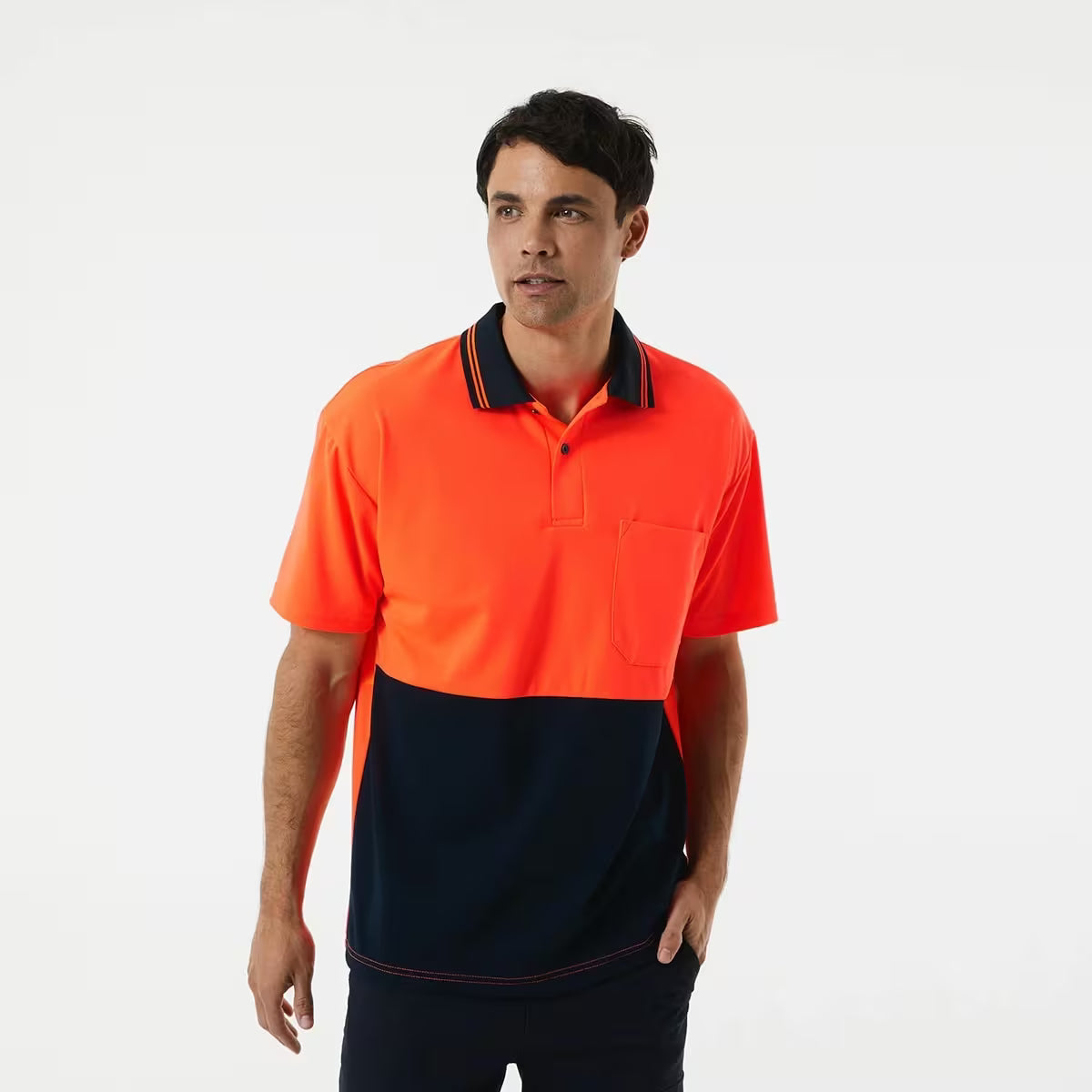 Workwear Hi-Visibility Short Sleeve Polo Shirt