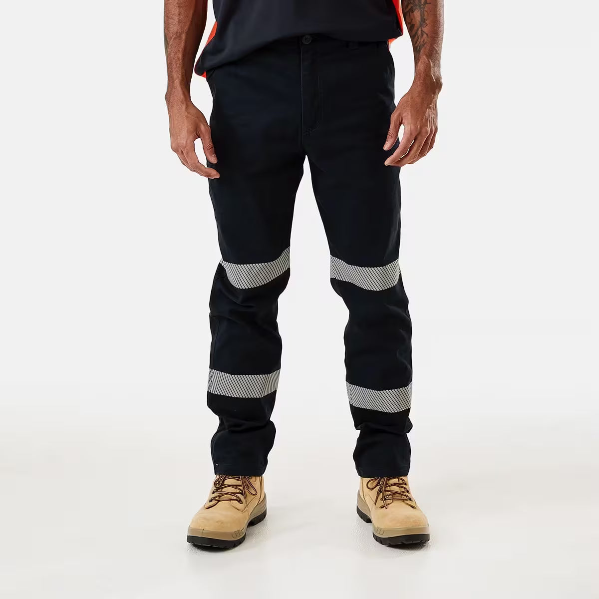 Workwear Segmented Reflective Tape Pants