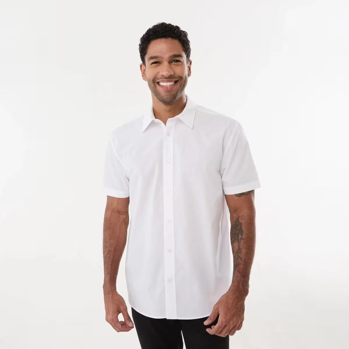 Work Short Sleeve Business Shirt