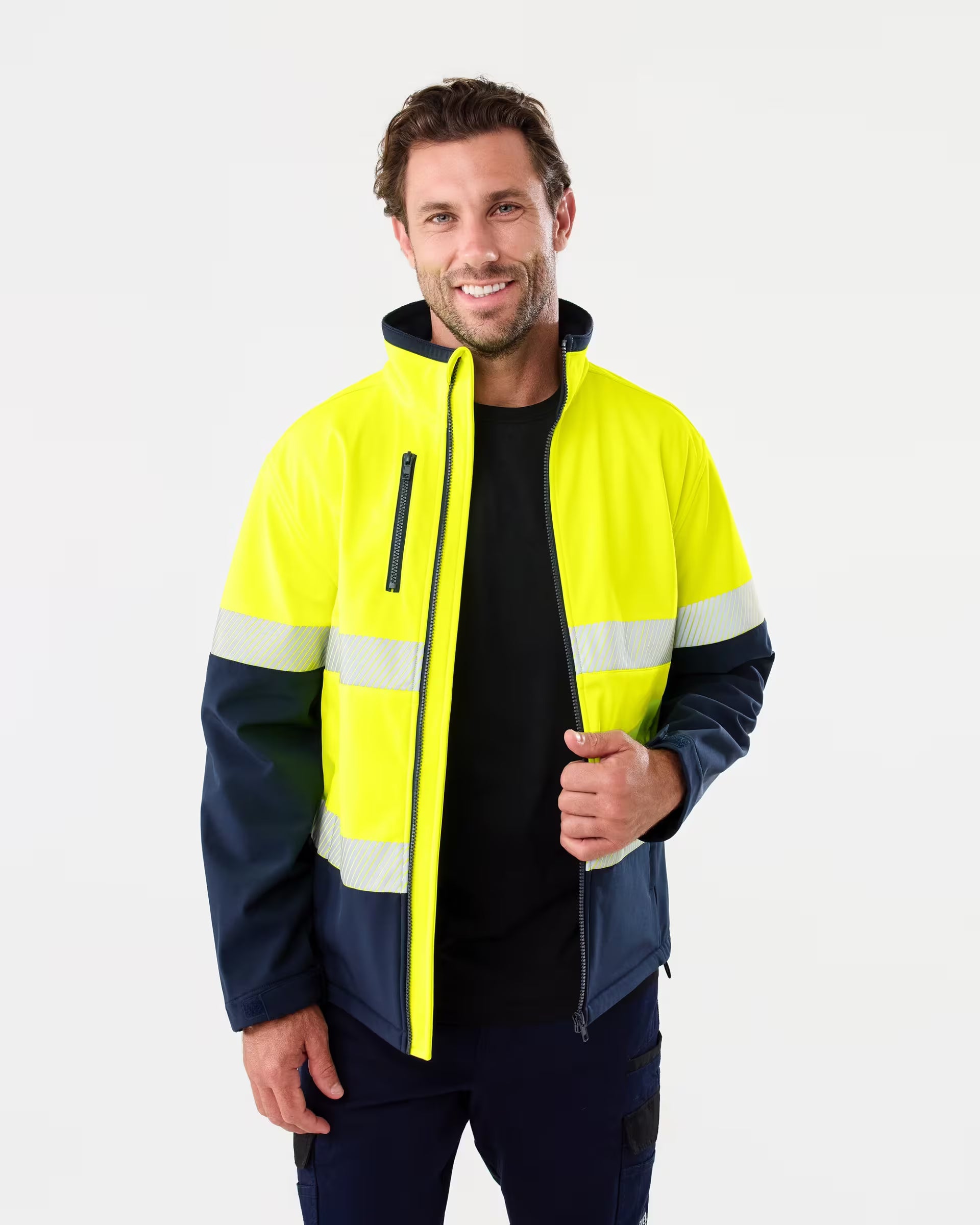 Workwear Hi Visibility Softshell Jacket