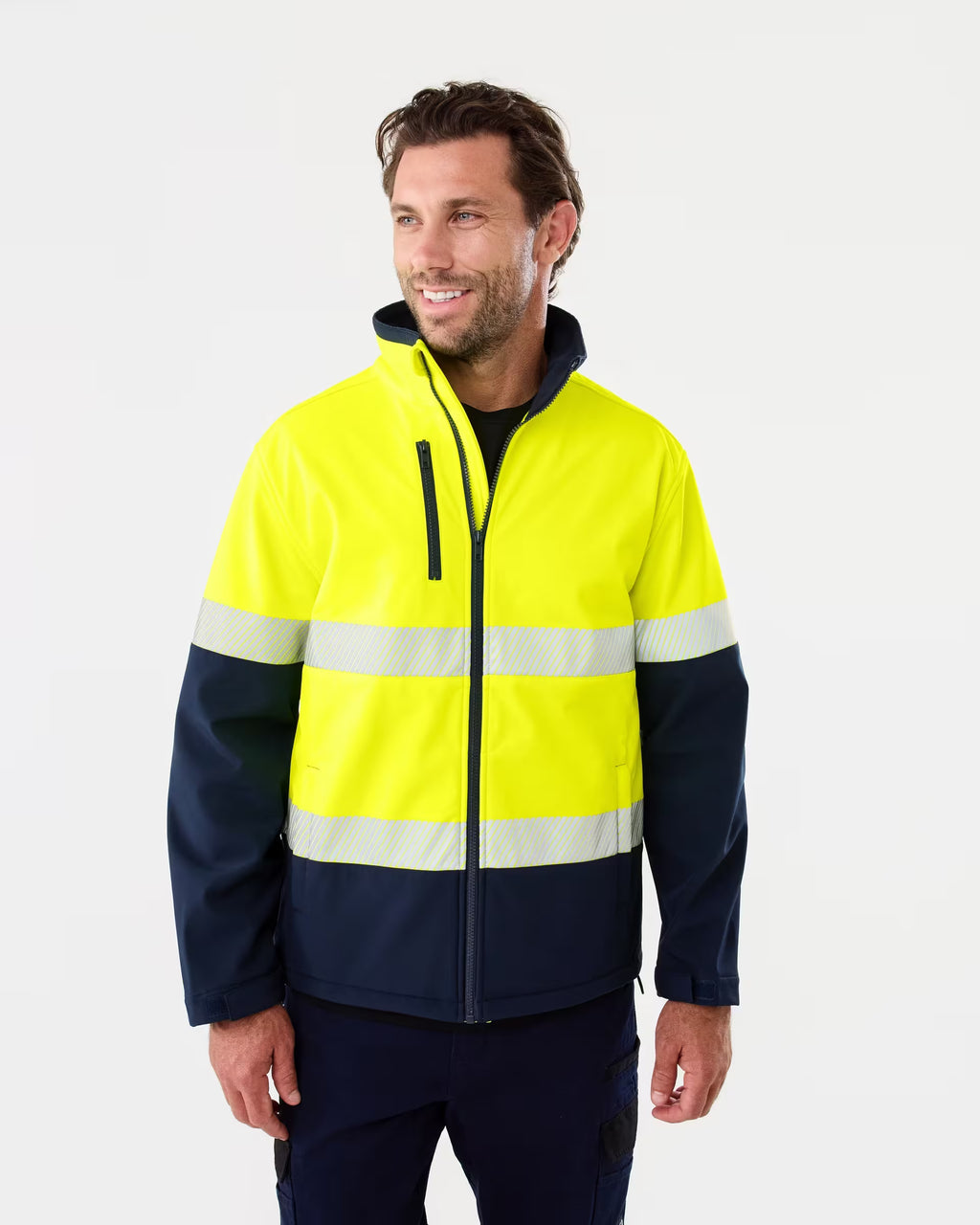 Workwear Hi Visibility Softshell Jacket