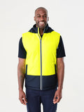 Workwear Hi-Visibility Hooded Puffer Vest