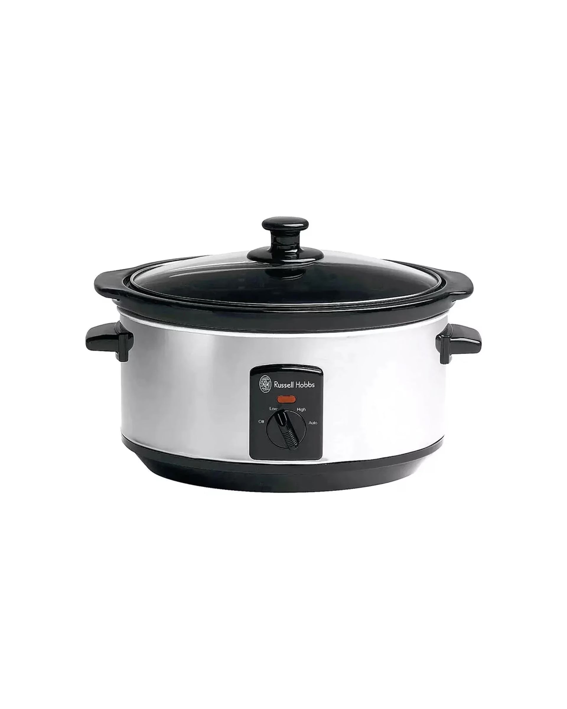 Russell Hobbs 4443bss Electric 3.5l Slow Cooker Pot/ceramic Bowl Stainless Steel - Silver