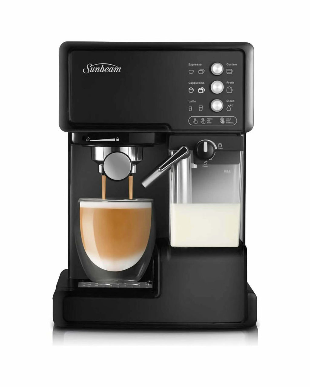 Sunbeam Cafe Barista Auto Coffee Machine - Black - BLACK