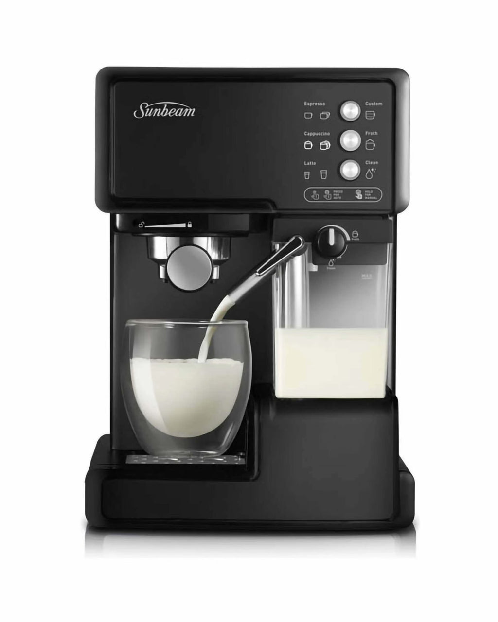 Sunbeam Cafe Barista Auto Coffee Machine - Black - BLACK