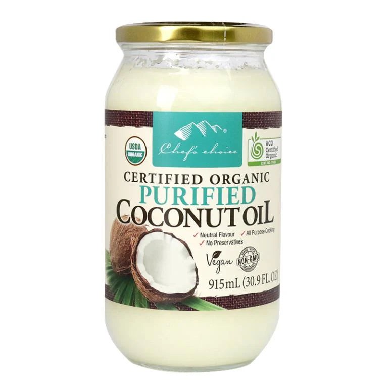 Coconut Oil - Purified Organic 'Chef's Choice'