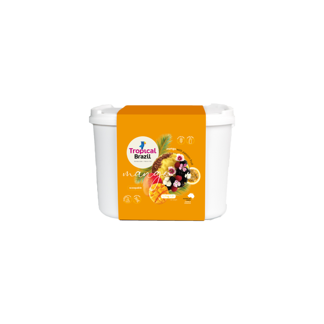 Mango with Passionfruit Cream 'Tropical Brazil'